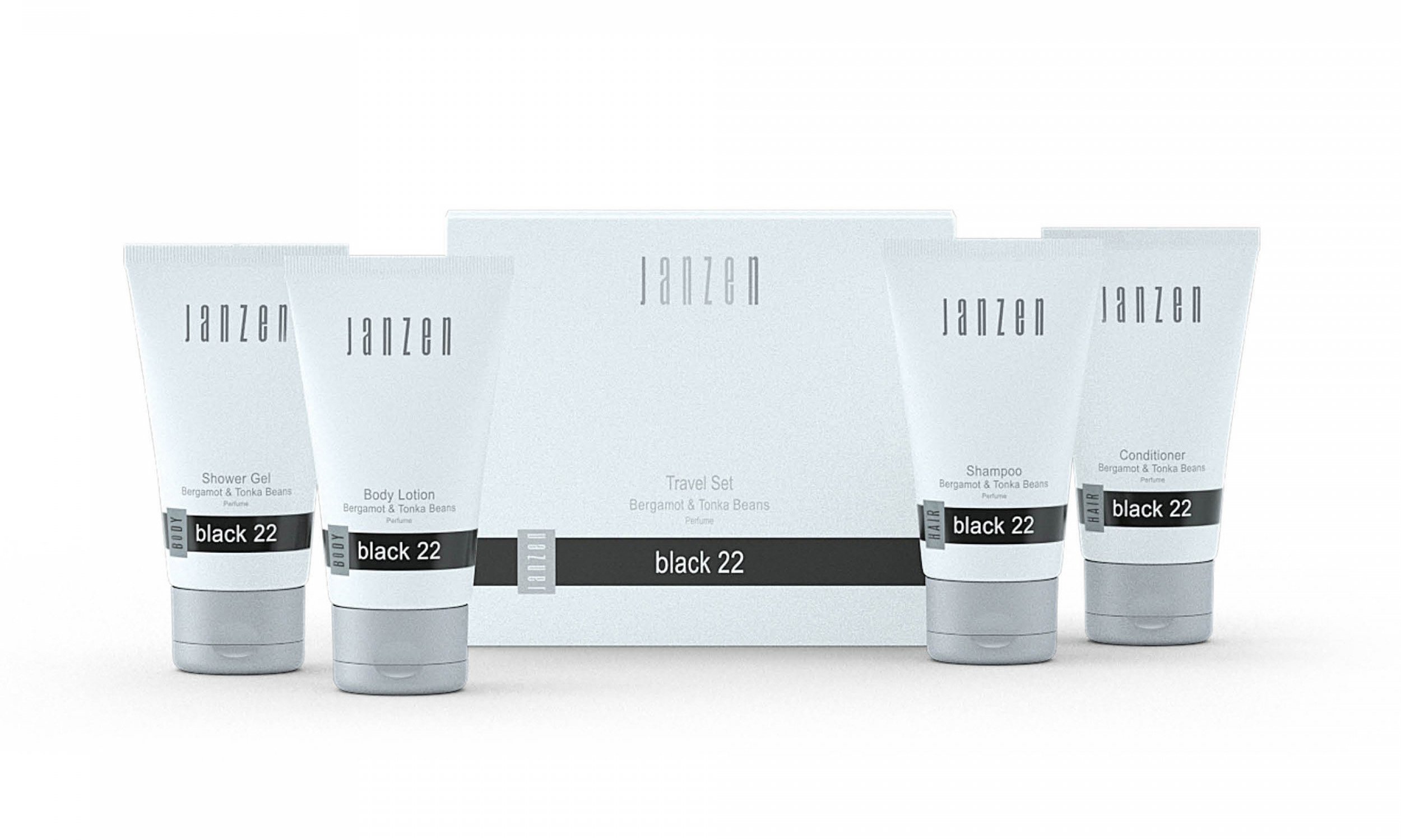 Janzen Travelset Black 22